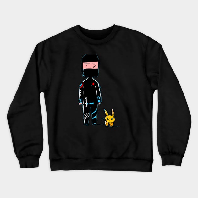 Little Ninja Crewneck Sweatshirt by Interiumtree